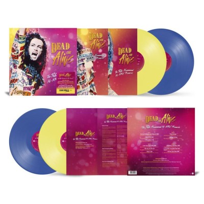 Dead Or Alive - The Pete Hammond Hi-Nrg Remixes (140G Transparent Blue & Yellow vinyl)